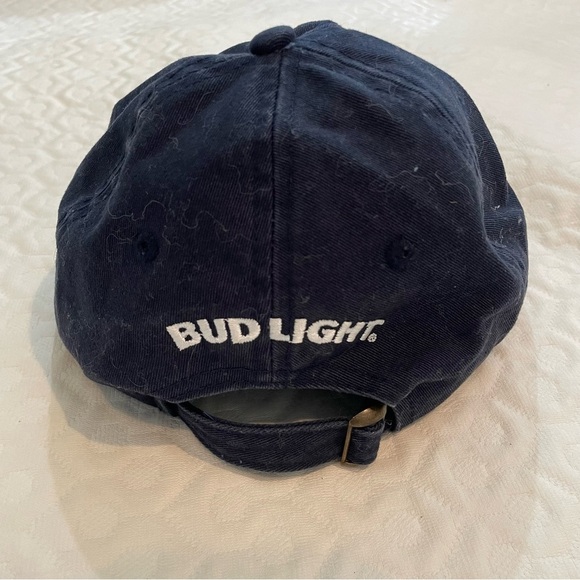 Bud Light 'Dilly Dilly' Hat Blue Adjustable Cap Beer Dad Unisex One Size Cotton - Picture 3 of 6